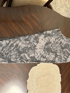 Jenni Charcoal Heather Tye Dir Cozy Lounge Joggers. Sz L. So comfy!